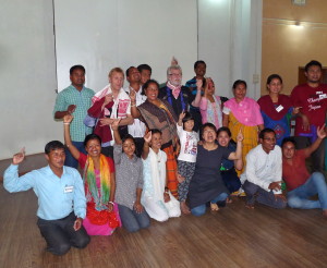 After the performance of the participants at Magicians Without Borders workshop week, Assam India